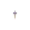 Buddha | 14k gold | Dystrikt | Amethyst + CZ
