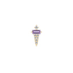 Buddha | 14k gold | Dystrikt | Amethyst + CZ
