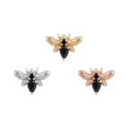 Buddha | 14k gold | Bee Chic | Black Spinel