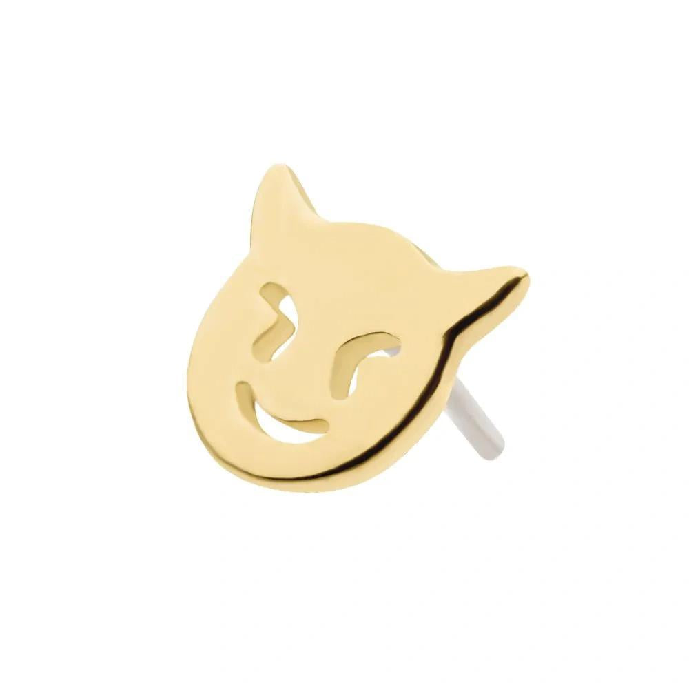 Invictus | 14k gold | Devil Emoji