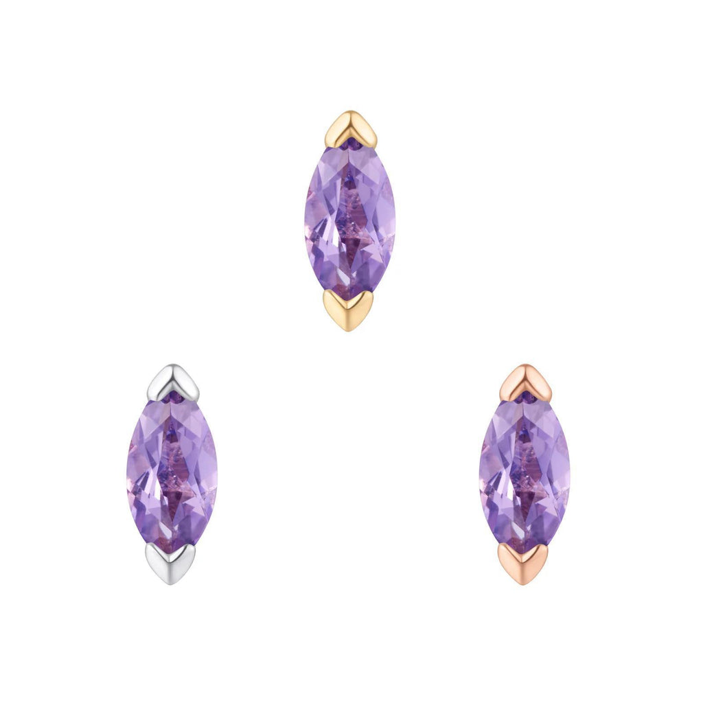 Buddha | 14k gold | Zuri | Amethyst