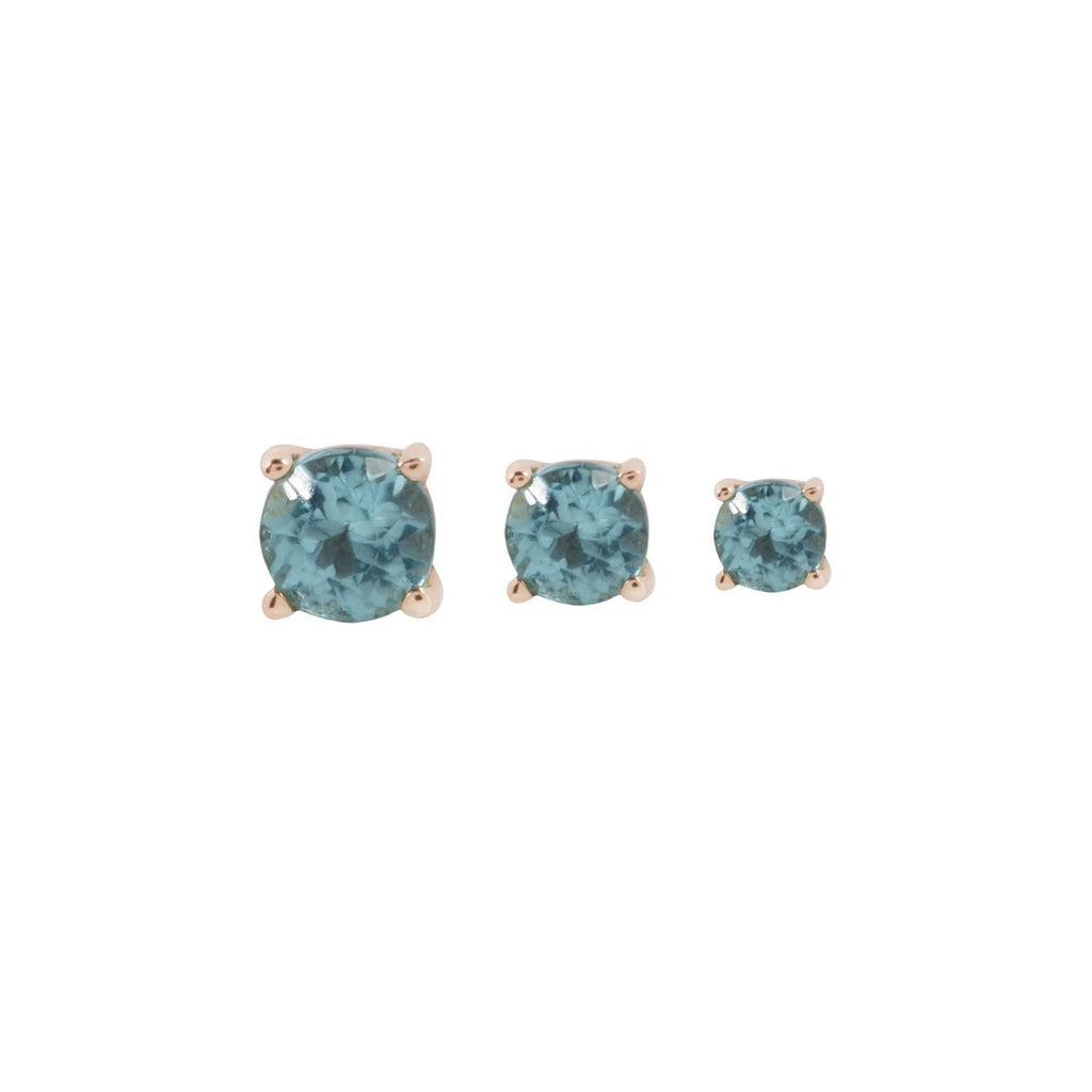 Buddha | 14k gold | Prong | Apatite