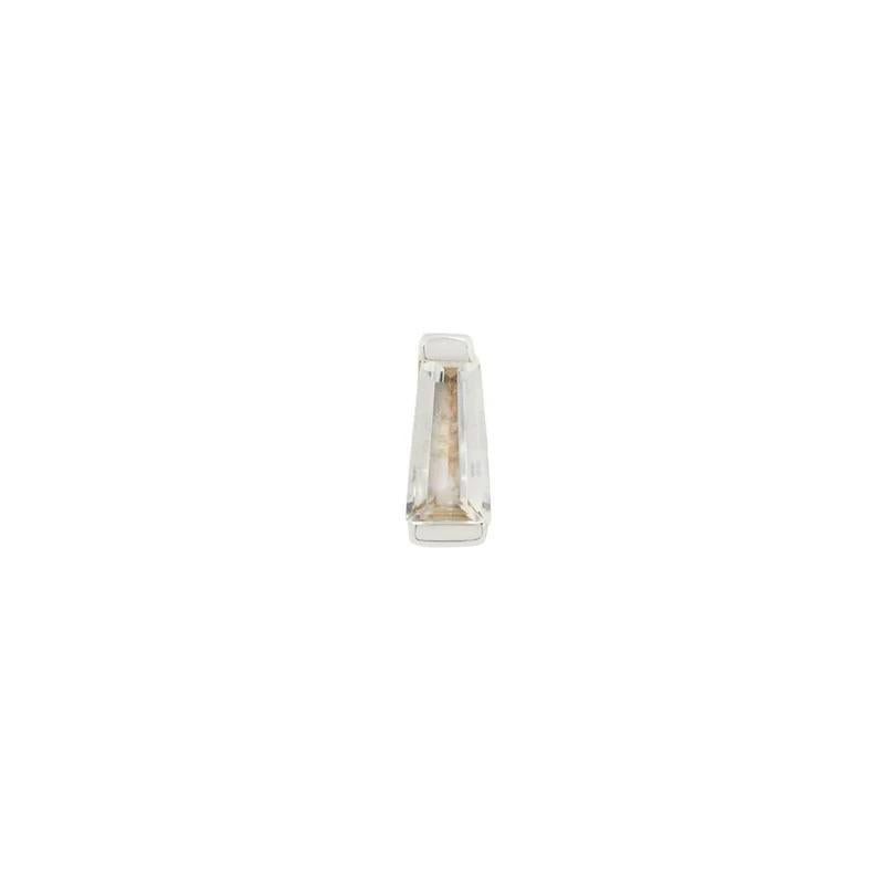 Buddha | 14k gold | Tapered Baguette | CZ