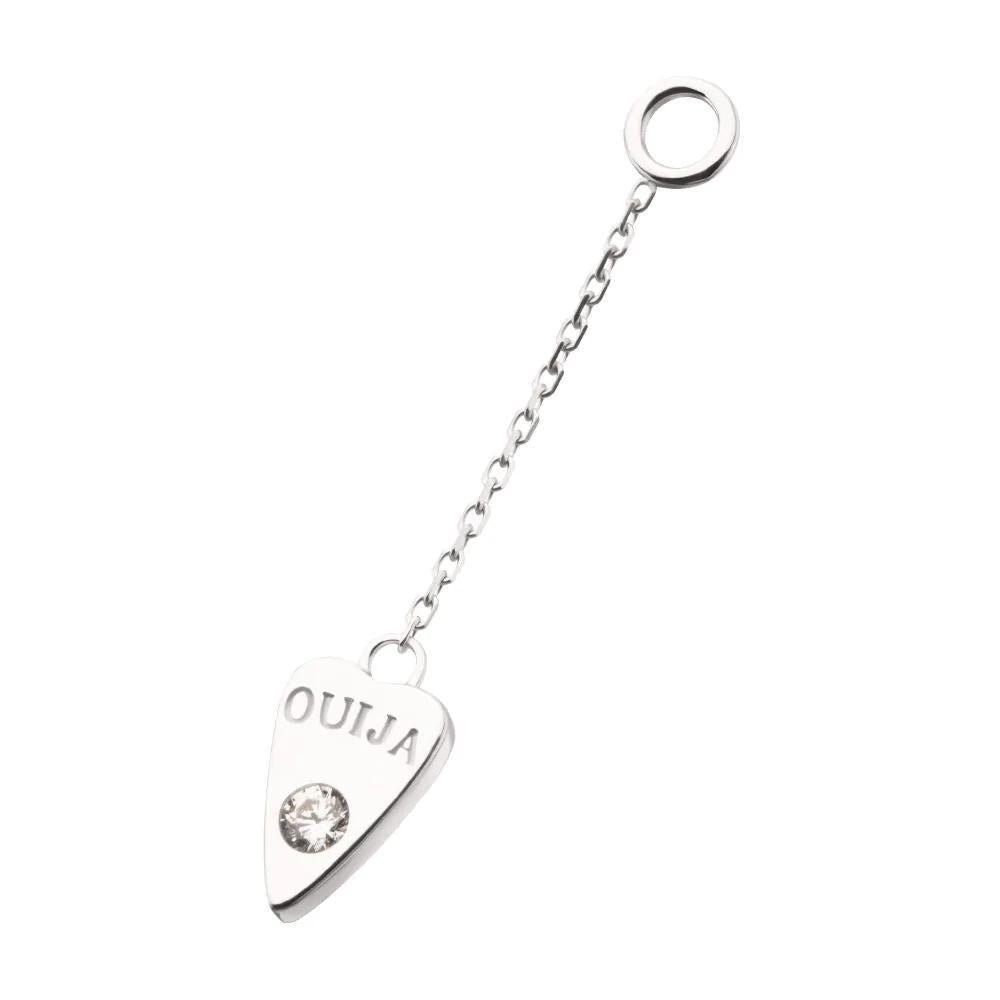 Invictus | 14k gold | Hasbro Ouija Planchette Dangle Charm