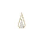 Buddha | 14k gold | ArtHaus | Swarovski Crystal CZ