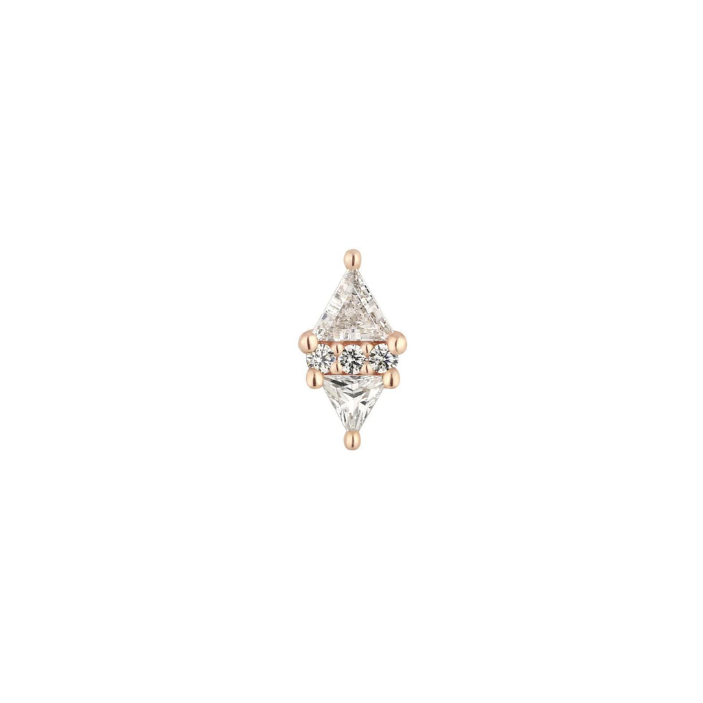 Buddha | 14k gold | Le Tigre | Swarovski Crystal CZ