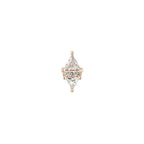 Buddha | 14k gold | Le Tigre | Swarovski Crystal CZ