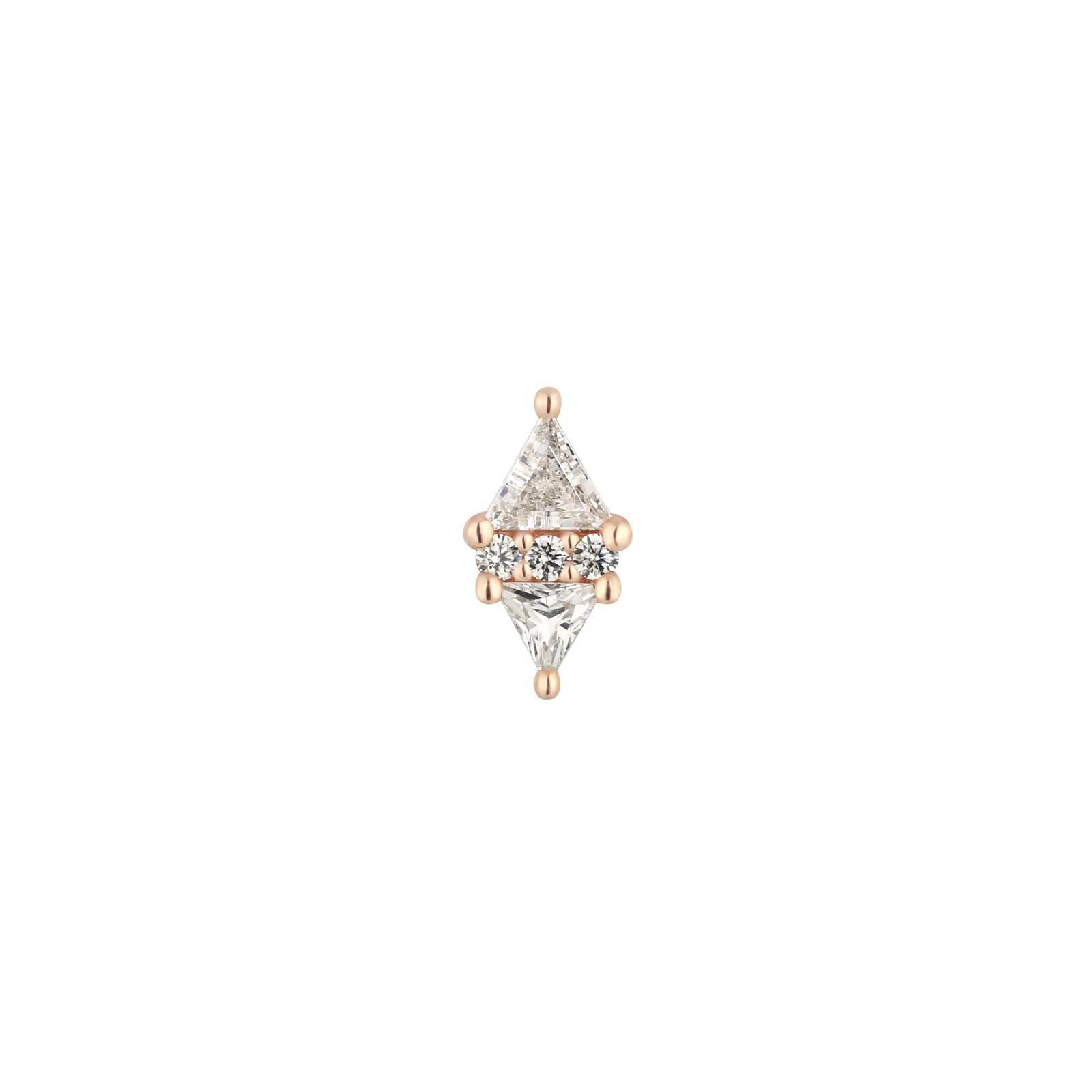 Buddha | 14k gold | Le Tigre | Swarovski Crystal CZ