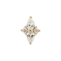 Buddha | 14k gold | Ethereal | Clear CZ