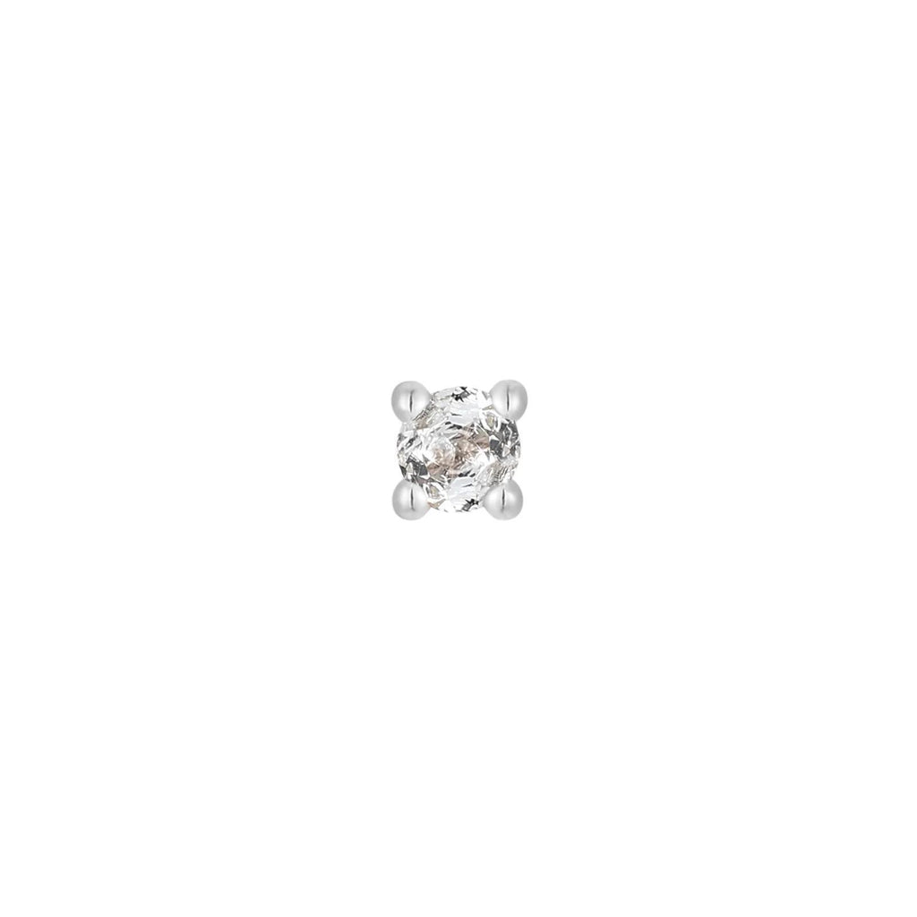 Buddha | 14k gold | Prong | Aquamarine