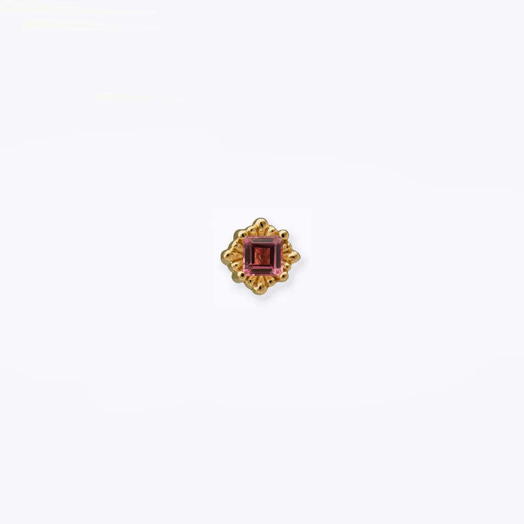 Tether | 14k gold | Melange Princess | Pink Tourmaline