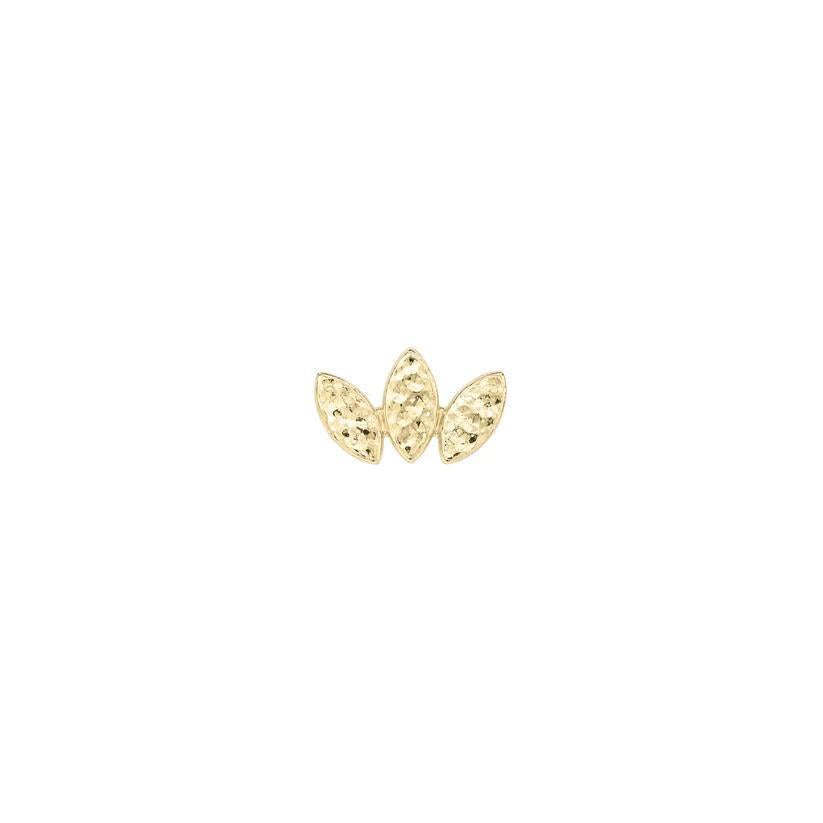 Buddha | 14k Gold | Forged Threadless End