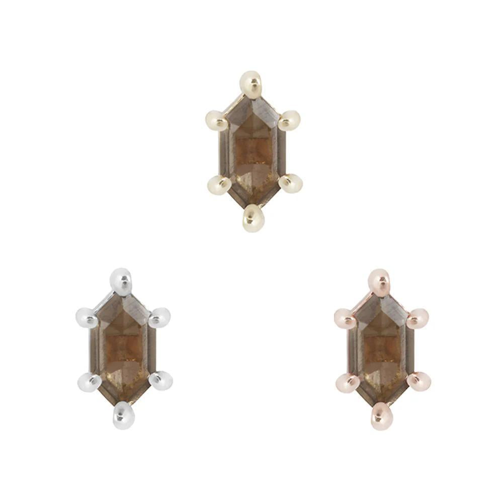 Buddha | 14k gold | Oh Hell Yes! | Smoky Quartz