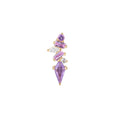 Buddha | 14k gold | Mixt | Amethyst + Pink Sapphire