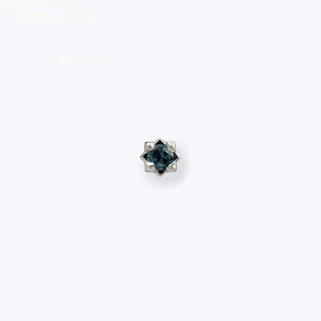 Tether | 14k gold | Stella | London Blue Topaz