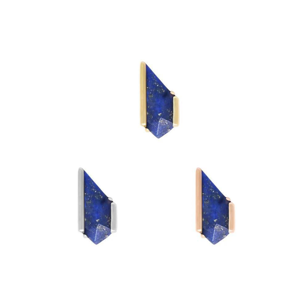 Buddha | 14k gold | Vinyl | Lapis