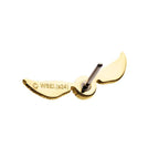Invictus | 14k gold | Harry Potter | Golden Snitch Threadless End