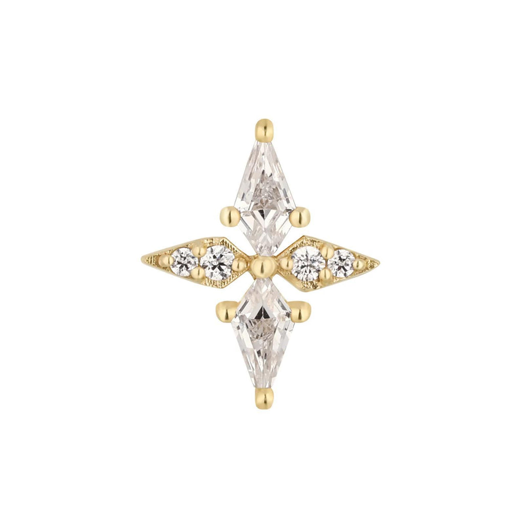Buddha | 14k gold | Feeling Myself | Swarovski Crystal CZ