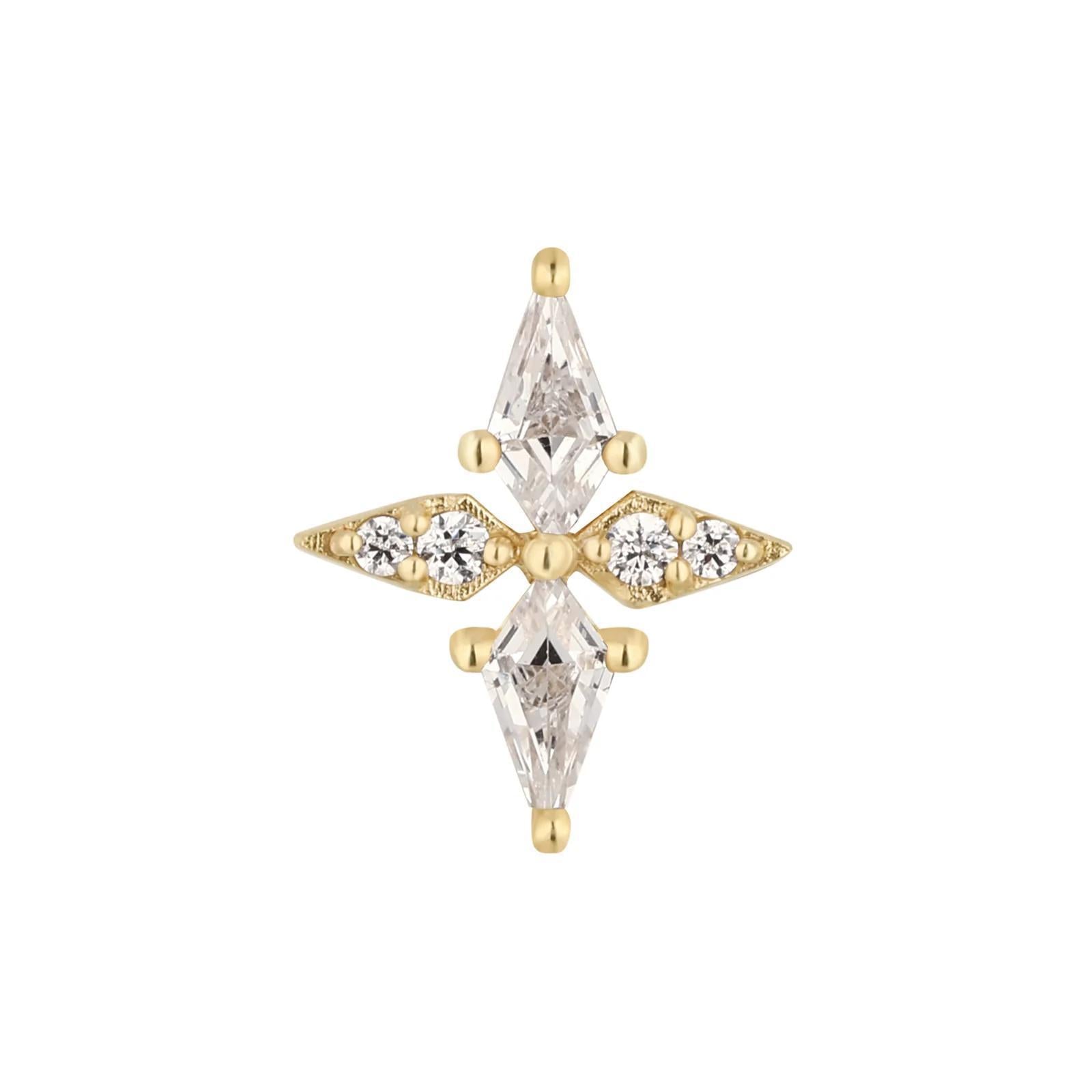 Buddha | 14k gold | Feeling Myself | Swarovski Crystal CZ