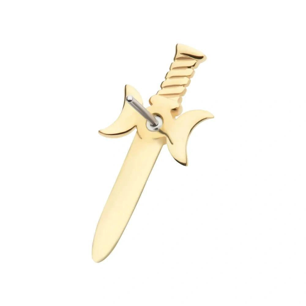 Invictus | 14k gold | Triple Moon Dagger
