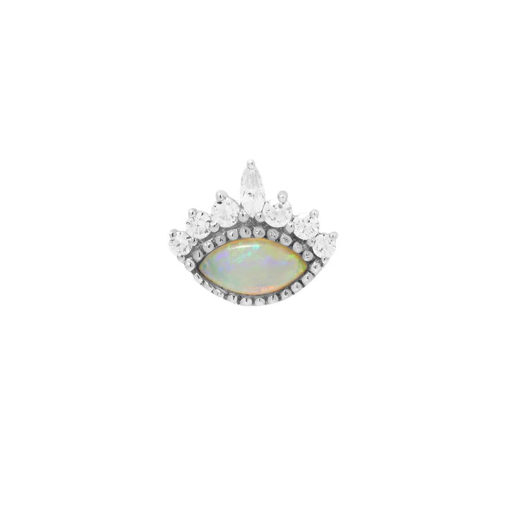 Buddha | 14k gold | Enchant | Opal + CZ