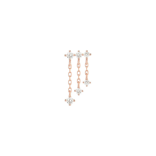 Buddha | 14k gold | Cascade | Clear CZ