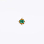 Tether | 14k gold | Melange Princess | Emerald