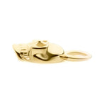 Invictus | 14k gold | Skull Charm | CZ