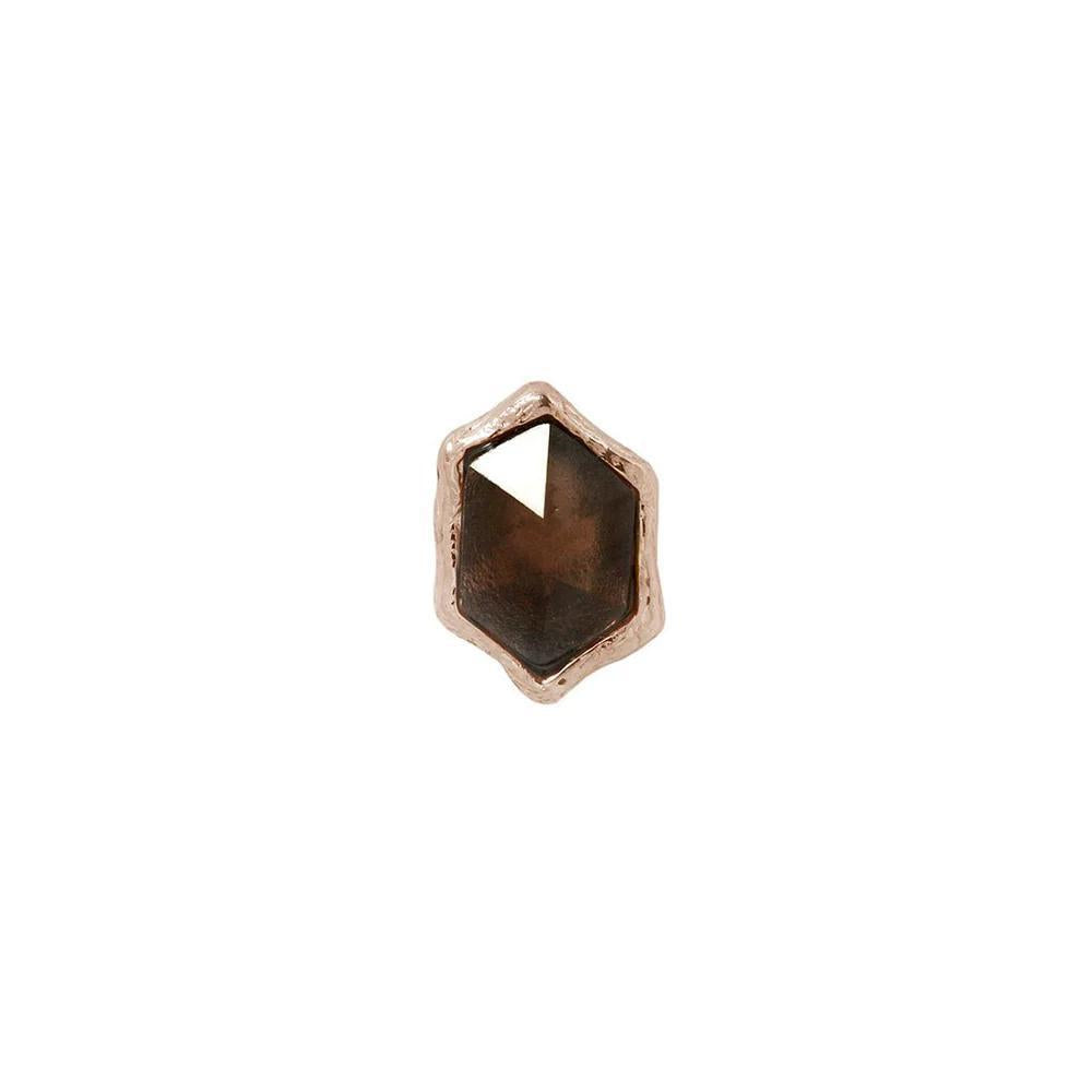Buddha | 14k gold | Pump Up The Volume | Smoky Quartz