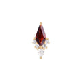 Buddha | 14k gold | Afterglow | Garnet + CZ