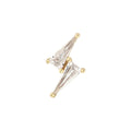 Buddha | 14k gold | Electrify | Clear CZ
