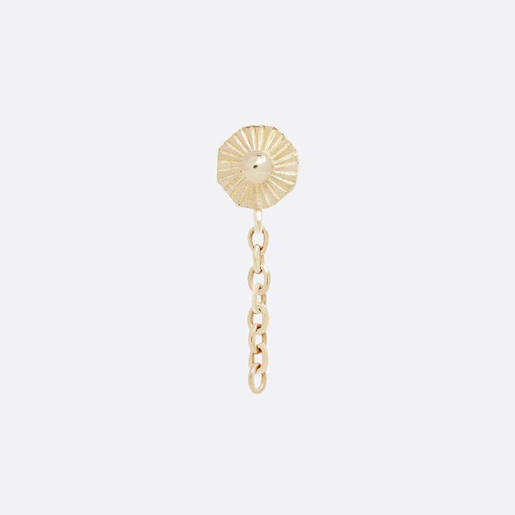 Tether | 14k gold | Chained Alpha 08