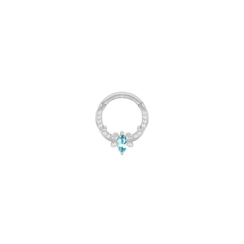 Buddha | 14k gold | Coterie | London Blue Topaz