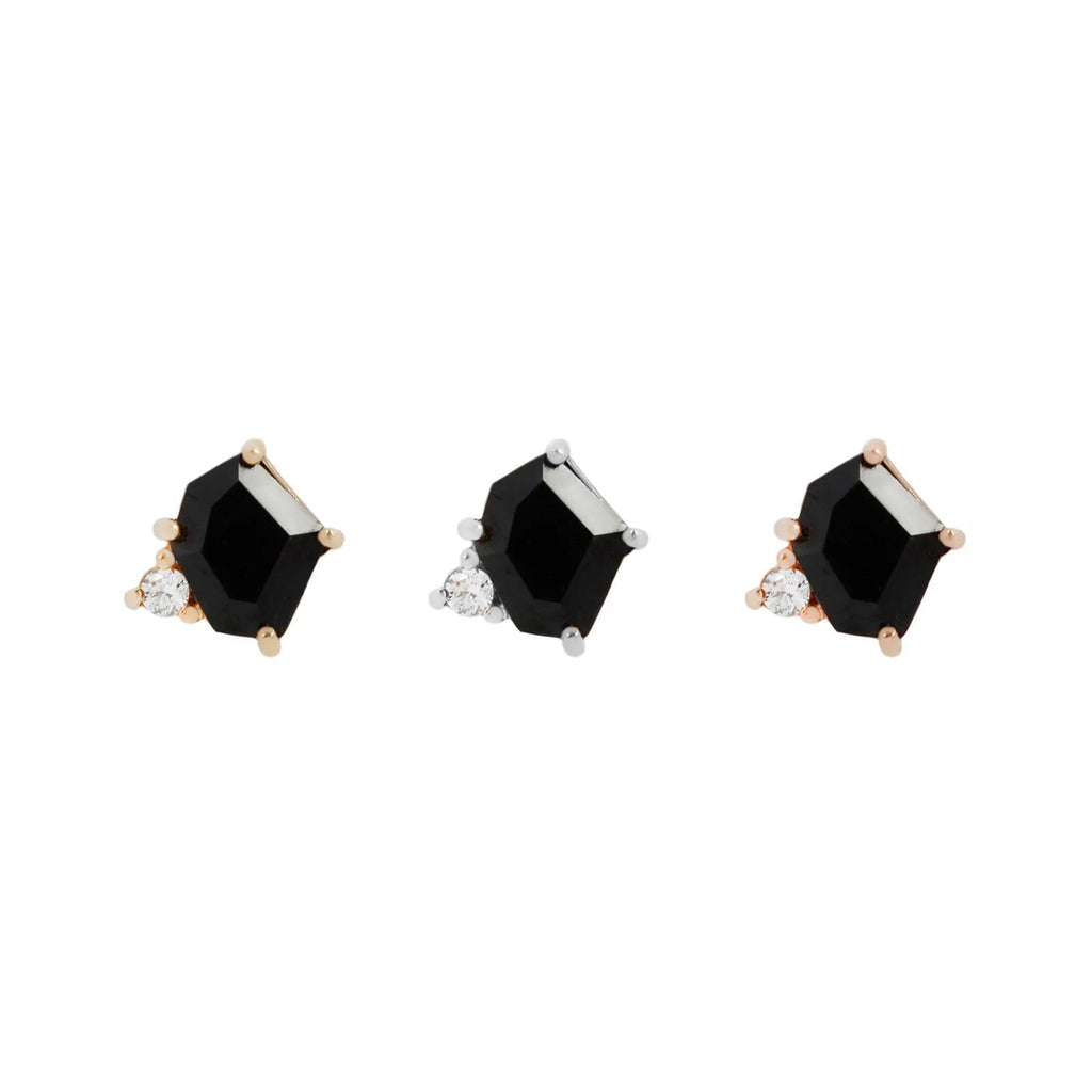 Buddha | 14k gold | Elicit | Black Spinel + CZ