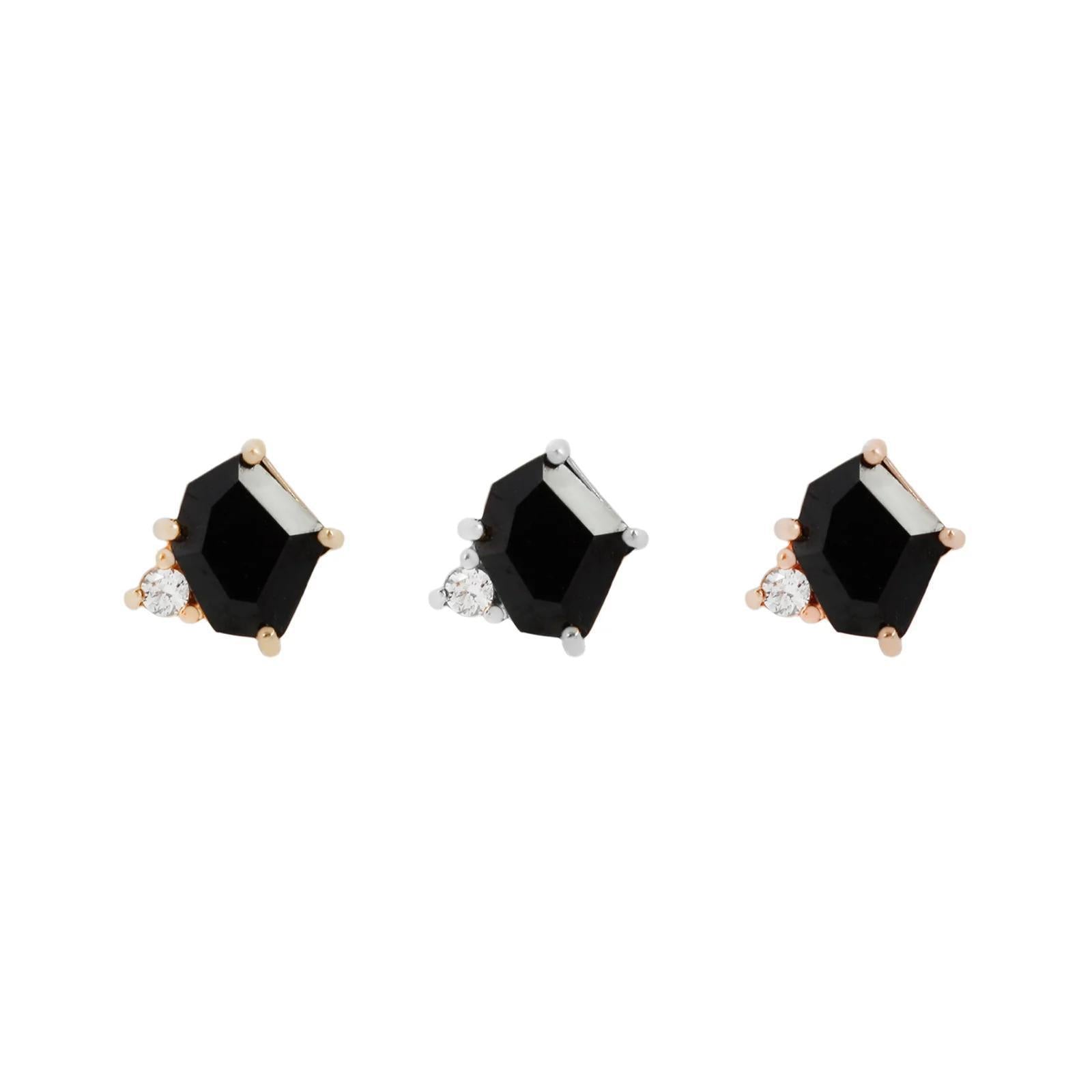 Buddha | 14k gold | Elicit | Black Spinel + CZ