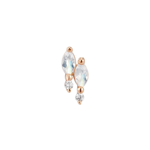 BUddha | 14k gold | Dreamland | Rainbow Moonstone