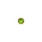 Buddha | 14k gold | Peekaboo | Peridot