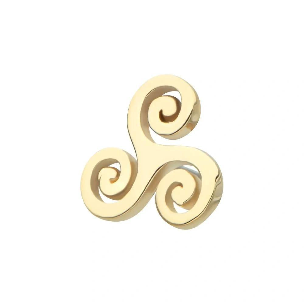 Invictus | 14k gold | Triskelion