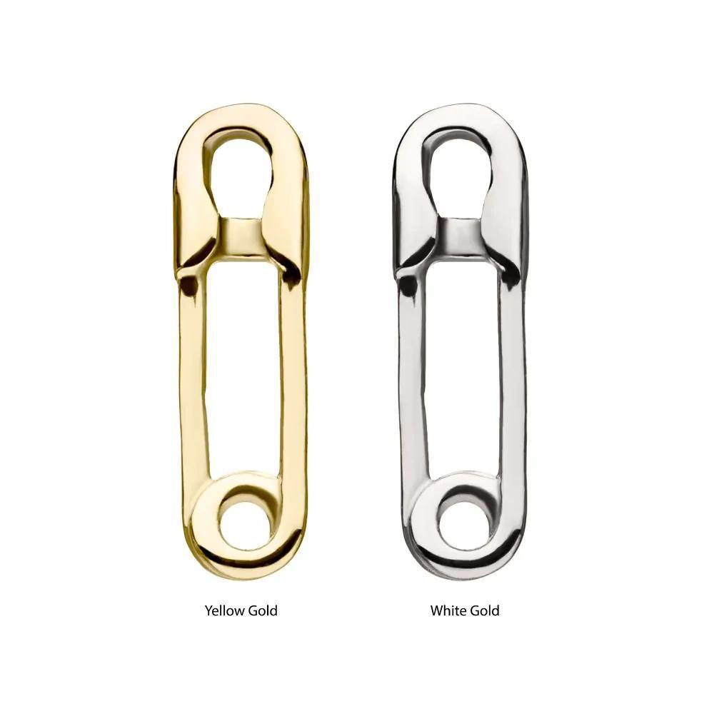 Invictus | 14k gold | Safety Pin