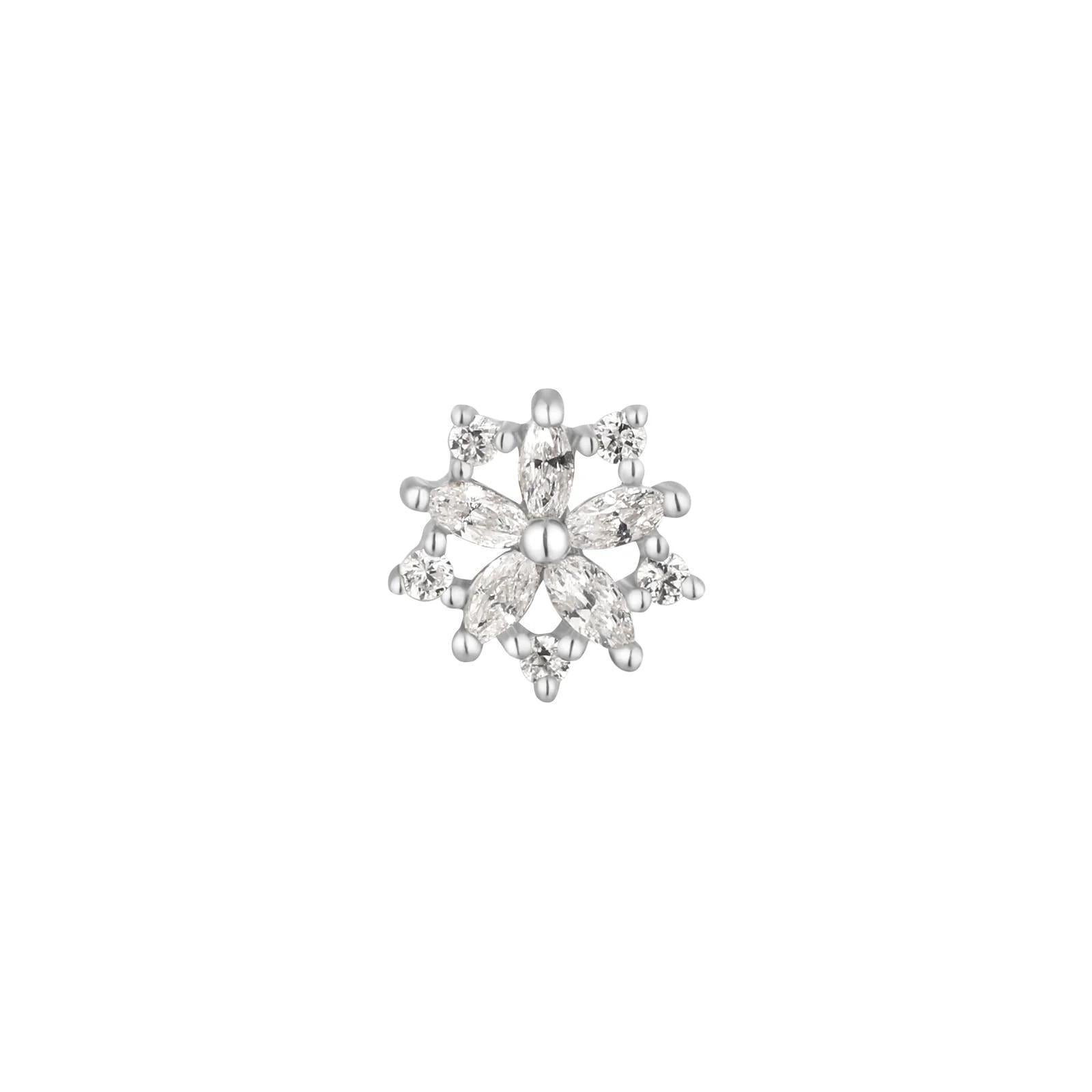 Buddha | 14k gold | Luminescent | Clear CZ