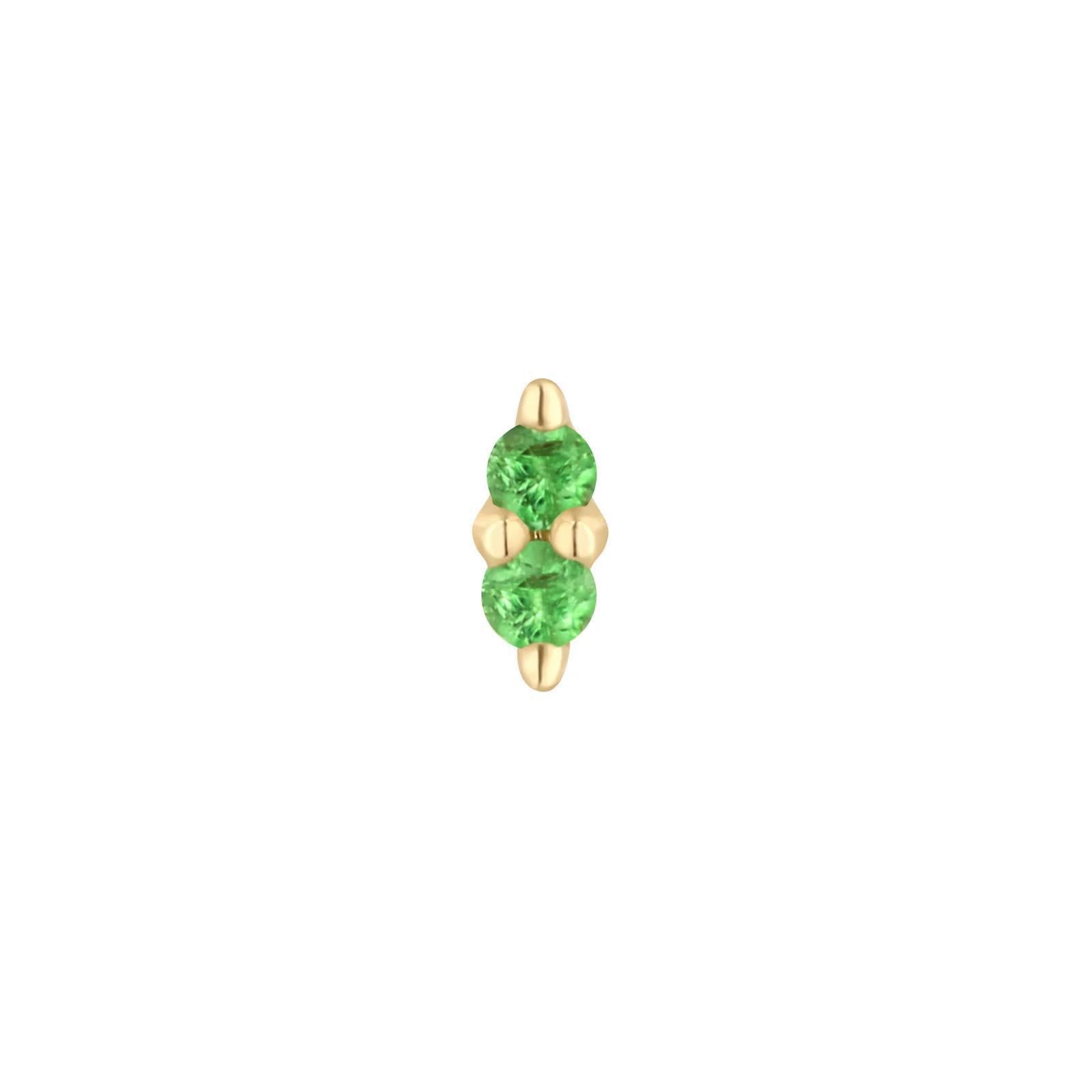 Buddha | 14k gold | Mishka 2 | Tsavorite