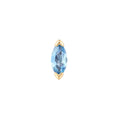 Buddha | 14k gold | Zuri | London Blue Topaz