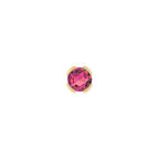 Buddha | 14k gold | Peekaboo | Pink Tourmaline