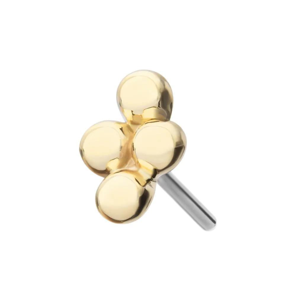 Invictus | 14k gold | 4 Bead Cluster