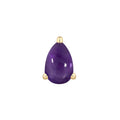 Buddha | 14k gold | Prong Pear | Amethyst