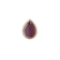 Buddha | 14k gold | Bezel Pear | Amethyst