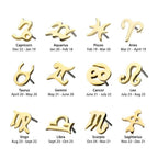 Invictus | 14k gold | Zodiac Signs