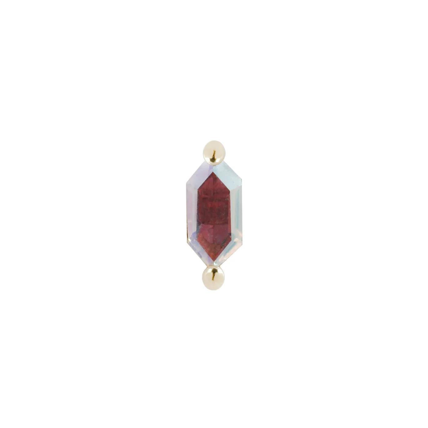 Buddha | 14k gold | Oh My My! | Mercury Mist Topaz