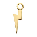 Invictus | 14k gold | Lightning Bolt Charm