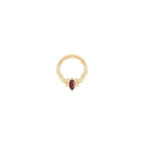 Buddha | 14k gold | Coterie | Garnet